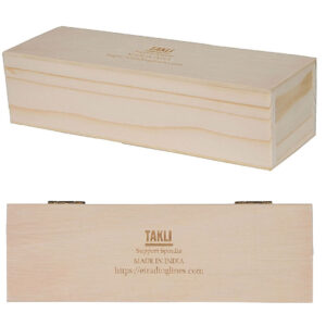 Takli Spindle in Pinewood Box